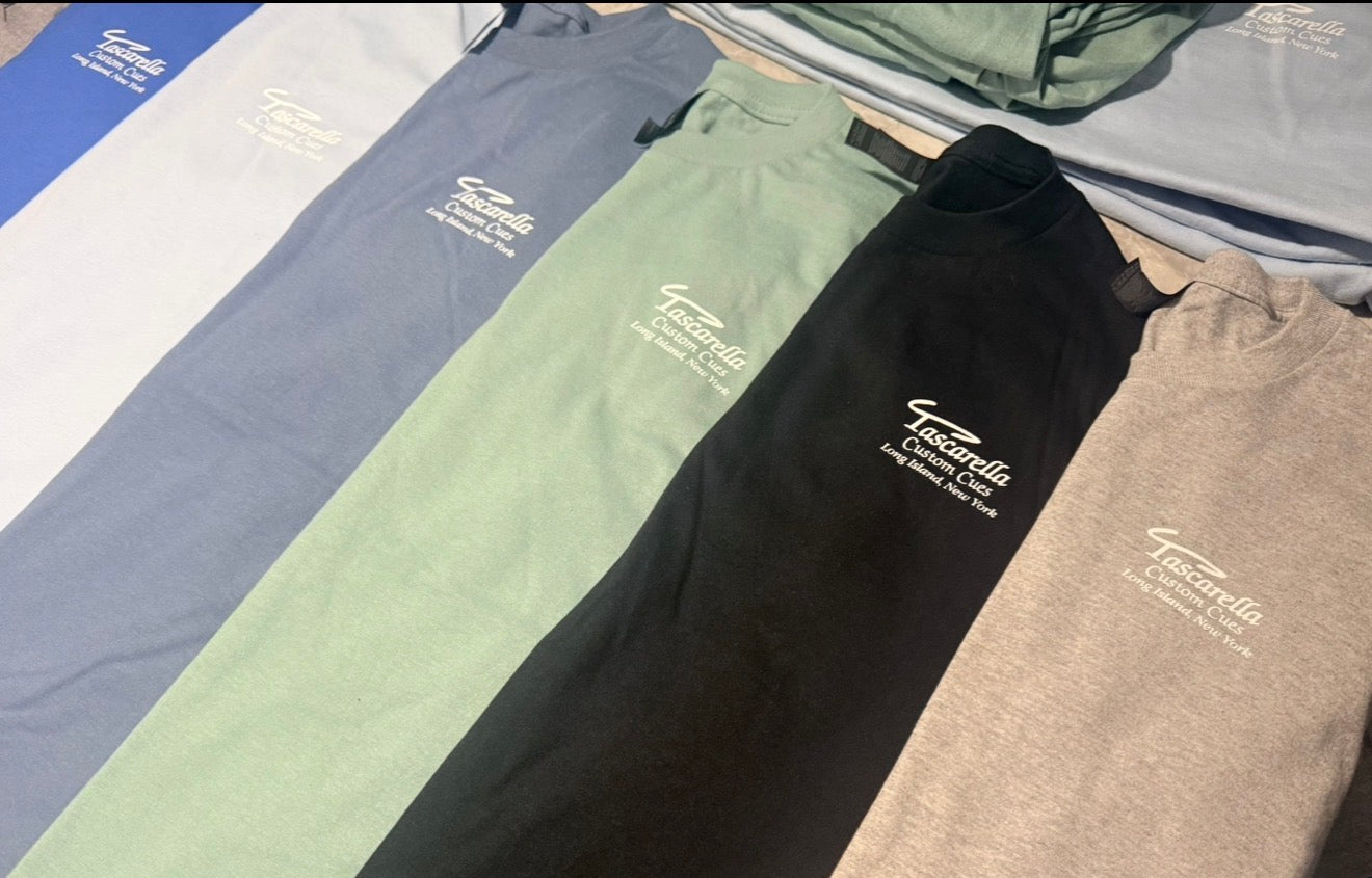 Tascarella Custom Cues Logo T-Shirt